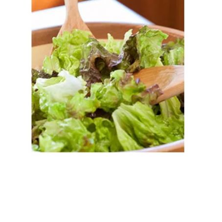 Leafy Green Salad with Red Wine Vinaigrette